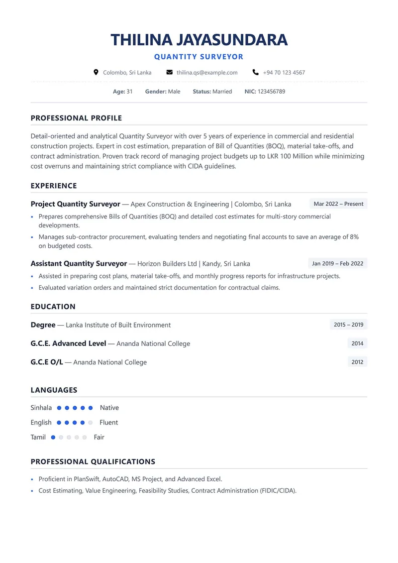 Professional cv200-starter2 Layout Template for Corporate Job Applications
