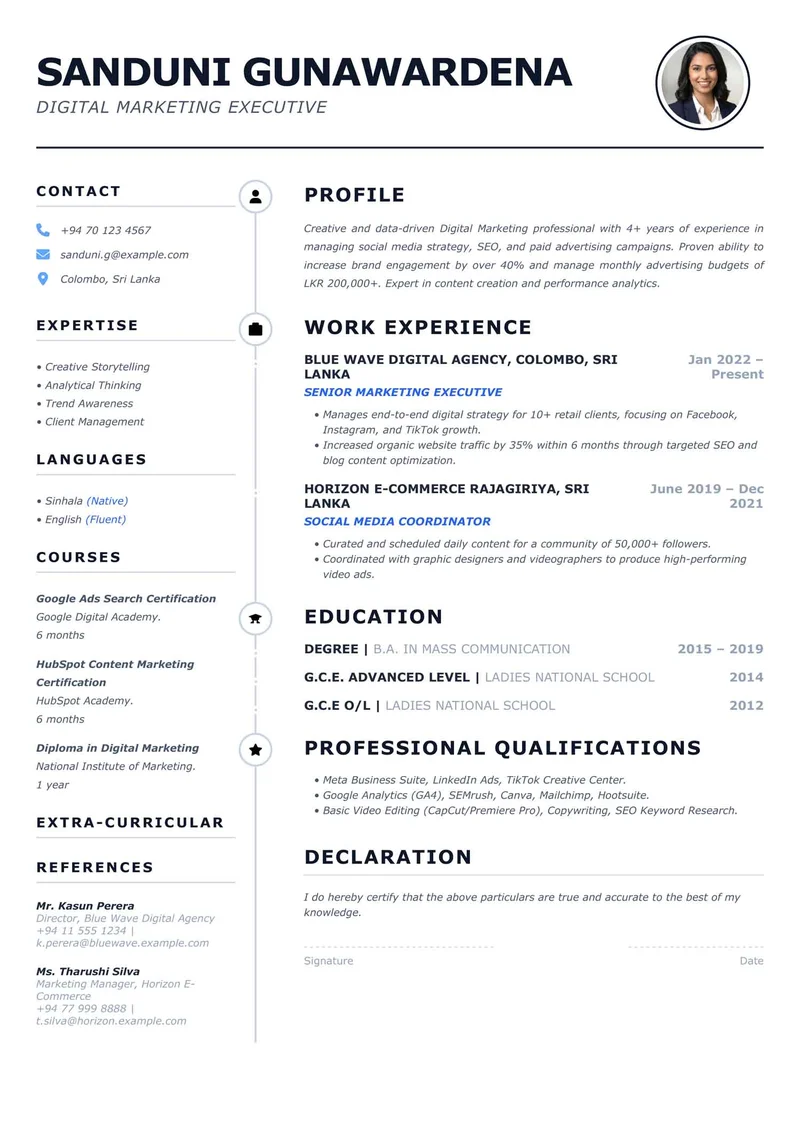 Professional cv200-starter3 Layout Template for Corporate Job Applications