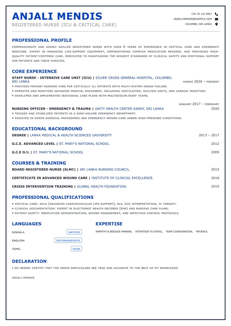 Professional executive-classic-cv-200 Layout Template for Corporate Job Applications